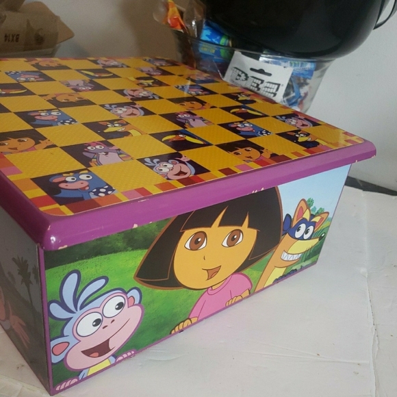 Dora The Explorer Wooden Checkers & Dominos Set 2006 - Picture 8 of 9